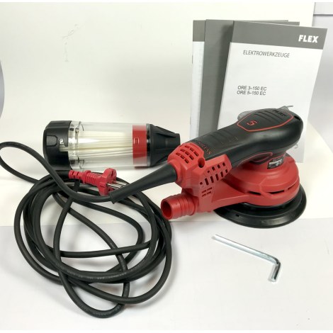 Ekscentrinis šlifuoklis Flex 447706; ORE 5-150 EC