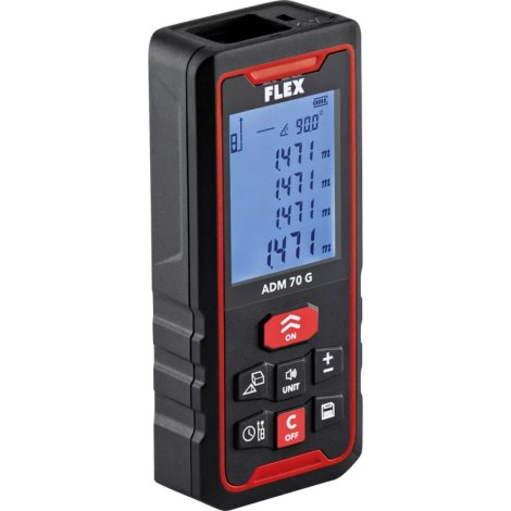 Lazerinis atstumo matuoklis Flex ADM 70 G