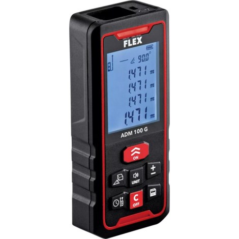 Lazerinis atstumo matuoklis Flex ADM 100 G