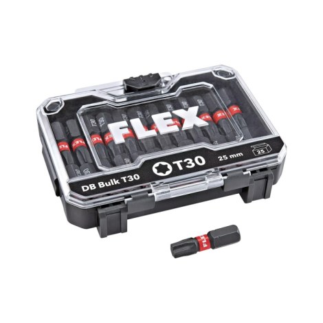Sukimo antgalių rinkinys Flex 530492; 25 vnt.