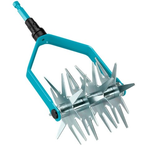 Grėblys Gardena Combisystem Star Tiller 03196-20; 14 cm