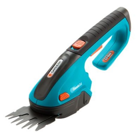 Gyvatvorių ir žolės žirklės Gardena ClassicCut; 3,6 V; 2,5 Ah akumuliatorinės; 8 cm ilgio