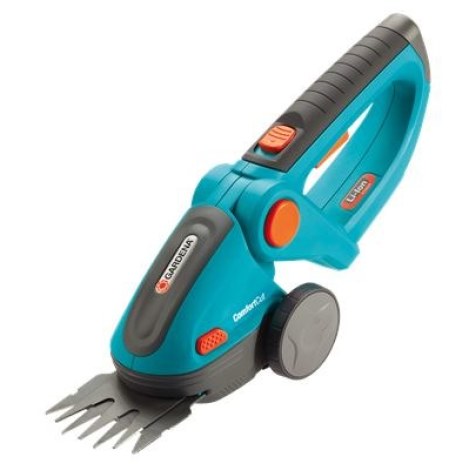 Žolės žirklės Gardena Comfort Cut; 7,2 V; 1,45 Ah akumuliatorinės; 8 cm ilgio (ne gamyklinė pakuotė)