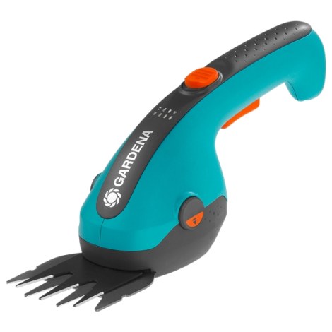 Žolės žirklės Gardena ClassicCut Li; 3,6 V; 1x2,5 Ah akumuliatorinės; 8 cm ilgio