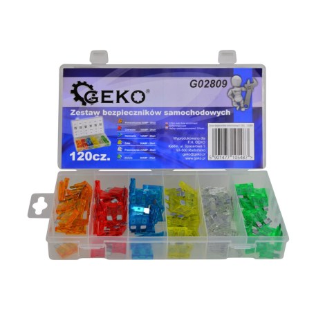 Rinkinys Geko U02809; 120 vnt.