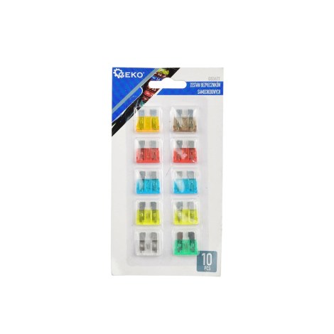 Rinkinys Geko U03617; 5A-30A; 10 vnt.