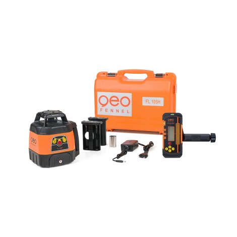Rotacinis lazerinis nivelyras Geo-Fennel FL 105H; imtuvas FR 60-MM