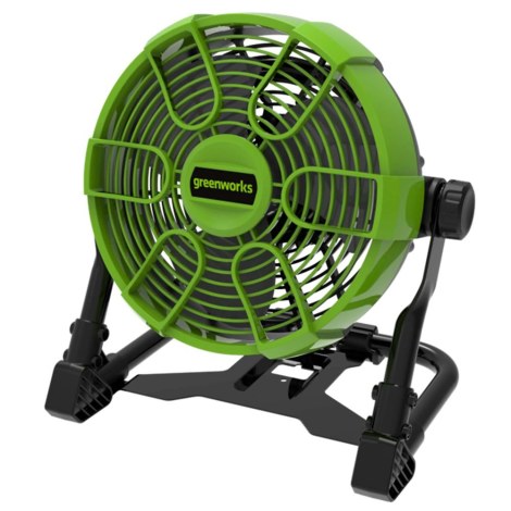 Akumuliatorinis ventiliatorius Greenworks G24FAN; 24 V (be akumuliatoriaus ir pakrovėjo)