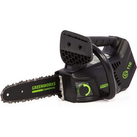 Grandininis pjūklas Greenworks GD40TCS; 40 V; 25 cm juosta (be akumuliatoriaus ir pakrovėjo)