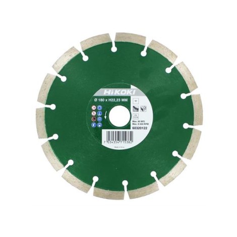 Deimantinis pjovimo diskas HiKOKI Standart; 125x22,23 mm