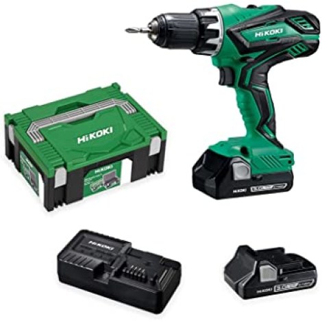 Suktuvas-gręžtuvas Hikoki DS18DJL; 18 V; 2x3,0 Ah akum.