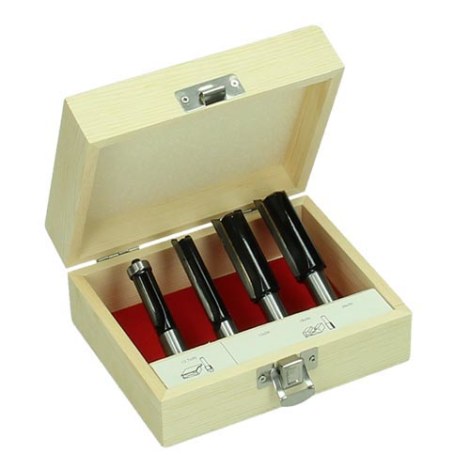 Frezų rinkinys Hikoki 711012; 4 vnt.