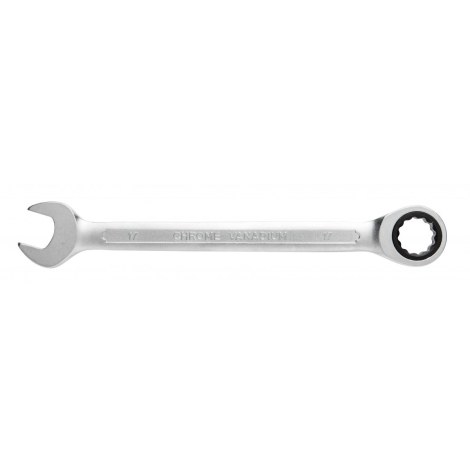 Kombinuotas raktas su terkšle Hogert HT1R022; 22 mm