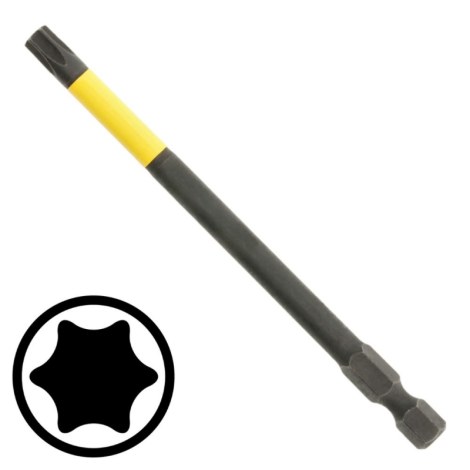 Sukimo antgalis Hogert HT1S692; 1/4''; T20; 100 mm; 2 vnt.