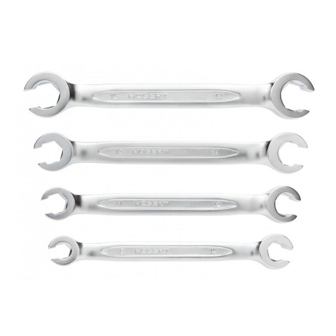 Raktų komplektas Hogert HT1W730; 8-17 mm; 4 vnt.