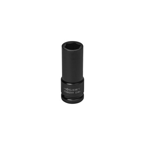 Smūginė sukimo galvutė Hogert HT4R019; 1/2''; 19 mm