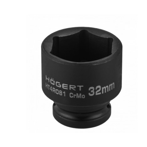 Smūginė sukimo galvutė Hogert HT4R081; 1/2''; 32 mm