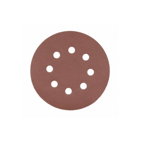 Šlifavimo popierius Hogert HT8D126; 125 mm; K180; 5 vnt.