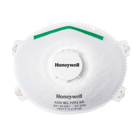 Apsauginė kaukė Honeywell 5209 P2 NR D V; 20 vnt.