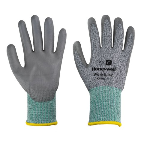 Pirštinės Honeywell WorkEasy 13G GY PU A3/C; 8/M dydis