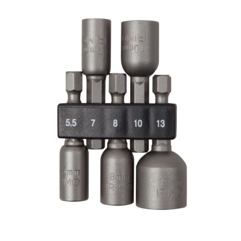 Galvučių komplektas Irimo; 1/4''; 5,5-13 mm; 5 vnt.