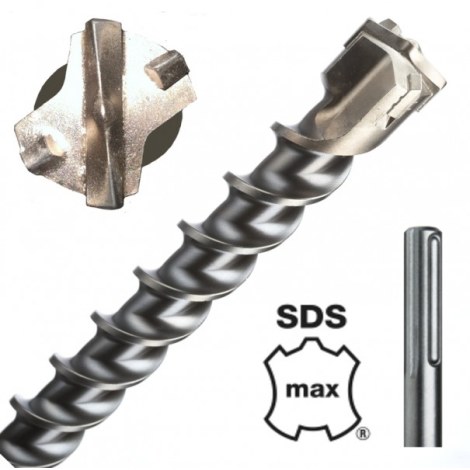 Grąžtas betonui Irwin; SDS-max; 20x200/320 mm 