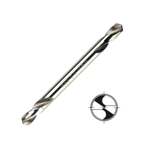 Grąžtas metalui Irwin HSS Double End; 4,9x17,5 mm 