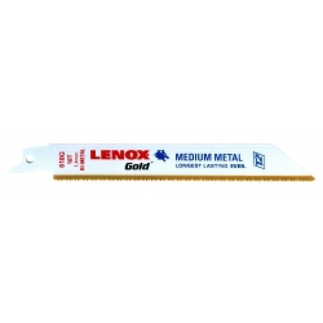 Pjūklelis tiesiniam pjūklui Lenox GOLD; 150 mm