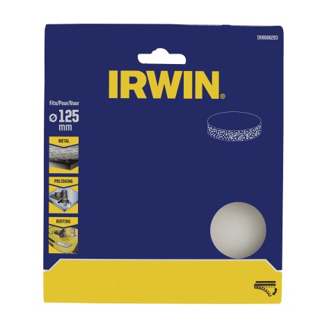Poliravimo kempinė Irwin IW8086203; 125 mm