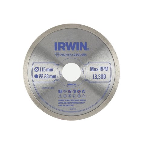 Deimantinis pjovimo diskas Irwin IW8087101; 115 mm