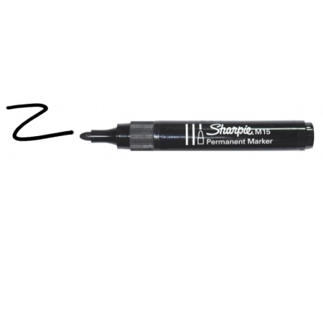 Žymeklis Irwin Sharpie juodas; apvalus