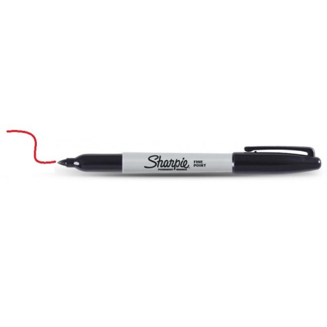 Žymeklis Irwin Sharpie Fine raudonas