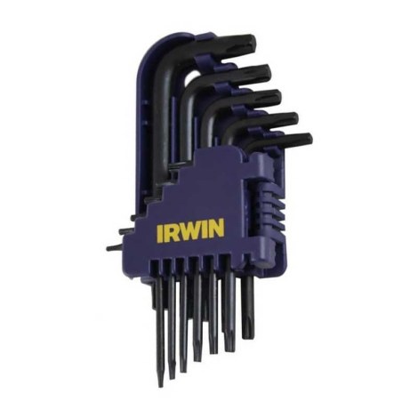 Šešiakampių raktų rinkinys Irwin T10758; T6-T40; 10 vnt.