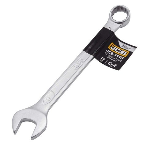 Kombinuotas raktas JCB 75517; 17 mm