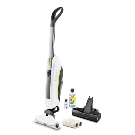 Grindų plovimo mašina Karcher FC 5 Cordless Premium; 25.2 V; akumuliatorinė