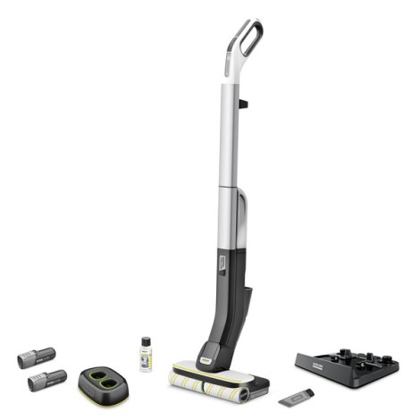 Grindų plovimo mašina Karcher FC 4-4 BATTERY SET; 4 V; 2x2,5 Ah akum.