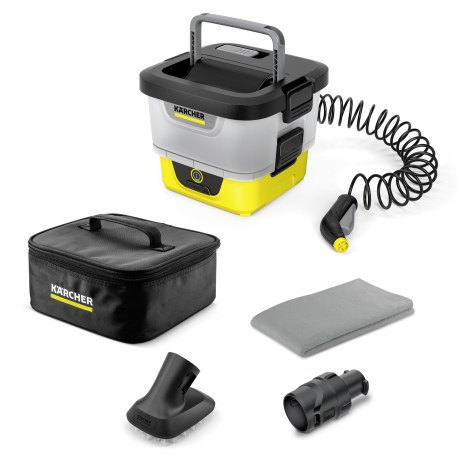 Nešiojama žemo slėgio plovykla Karcher OC 4 + Pet Kit