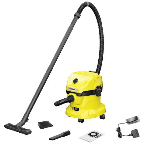 Sauso-drėgno valymo siurblys Karcher WD 2-18 BATTERY SET V1218 YYY EU