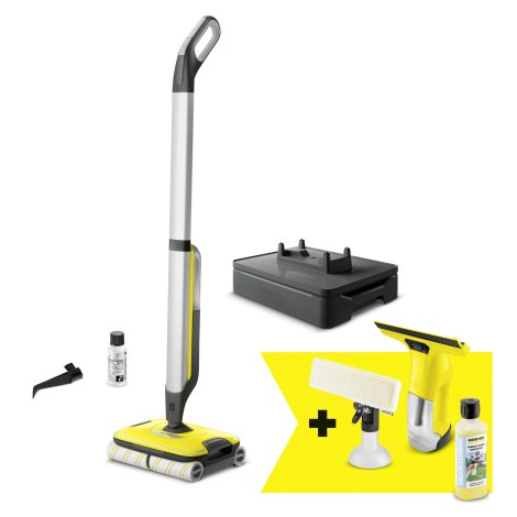 Grindų plovimo mašina Karcher FC7 + WV6 SET