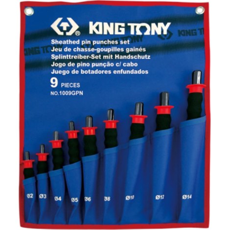Skylamušiai odai King Tony 1009GPN; 2-14 mm; 9 vnt.