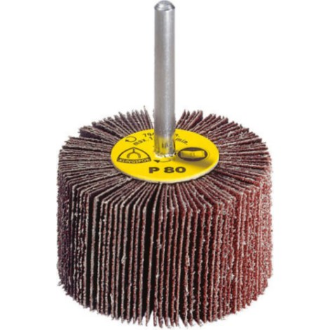 Žiedlapinis šlifavimo diskas Klingspor KM 613; 80x30 mm; G80; 10 vnt.