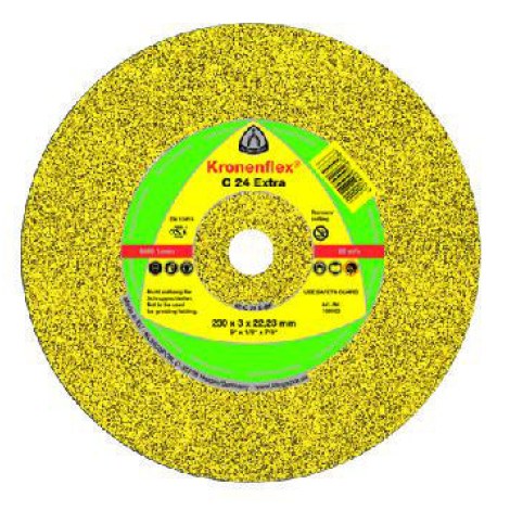 Abrazyvinis pjovimo diskas Klingspor C 24 Extra; 230x3 mm; 25 vnt.