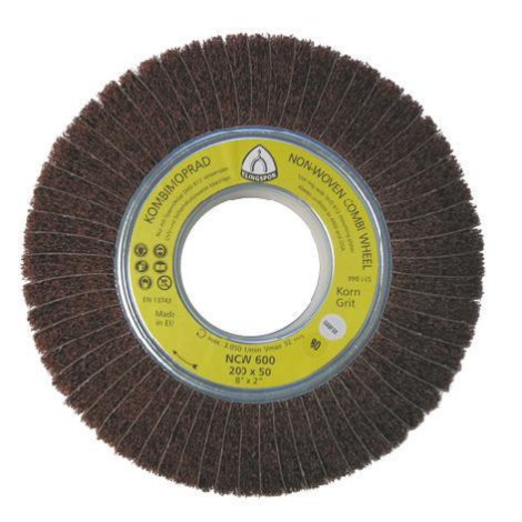 Vėduoklinis šlifavimo diskas Klingspor 258912; 165x50x43,1 mm; G180; 3 vnt.