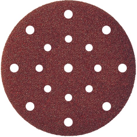 Šlif. popierius eksc. šlifuokliui Klingspor; PS 22 K; 150 mm; K180; 5 vnt.