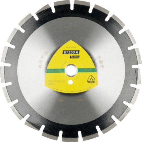 Deimantinis pjovimo diskas Klingspor DT 350 A Extra; 450x25,4 mm