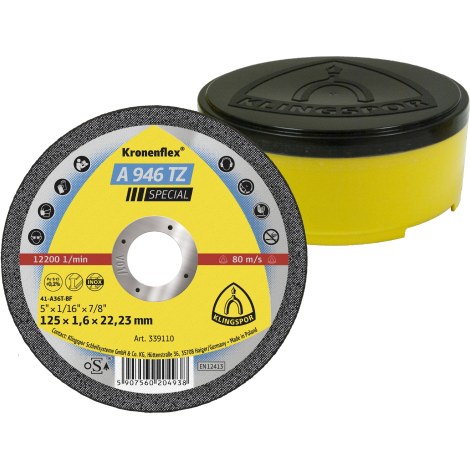 Abrazyvinis pjovimo diskas Klingspor A 946 TZ Special; 230x1,9 mm; DC; 25 vnt.