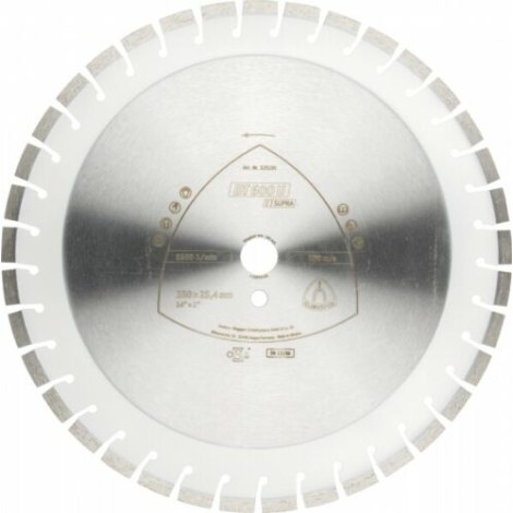 Deimantinis pjovimo diskas Klingspor DT 600 U Supra; 400x20 mm