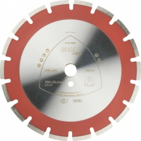 Deimantinis pjovimo diskas Klingspor DT 602 B Supra; 400x25,4 mm