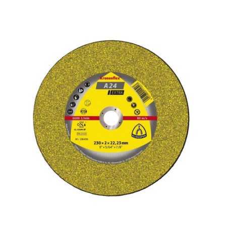 Abrazyvinis pjovimo diskas Klingspor A 24 Extra; 115x2,5 mm; X-Lock; 25 vnt.