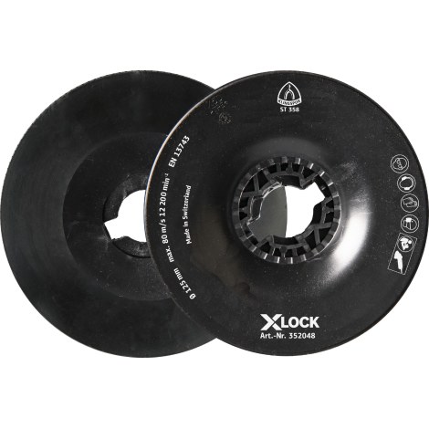 Šlifavimo padas fibro diskams Klingspor ST 358; 115 mm; X-LOCK
